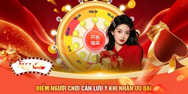 Điểm người chơi cần lưu ý khi nhận ưu đãi