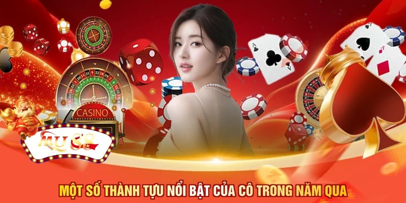 Một số thành tựu nổi bật của cô trong năm qua